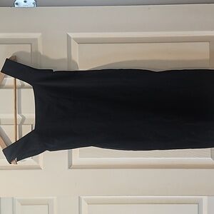 Free People  Intimately,NWOT,Black Square Neck Sleeveless Mini Slips Siz…